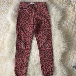 Zara Girl Animal Print Pants Size 10